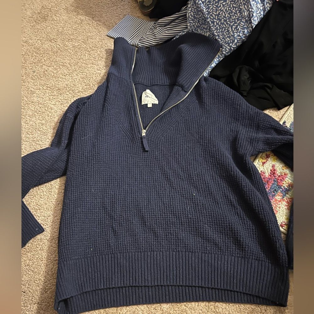 Aerie xs‎ blue sweater